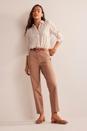 Boden Brown Kew Bi-Stretch Trousers - Image 3 of 5