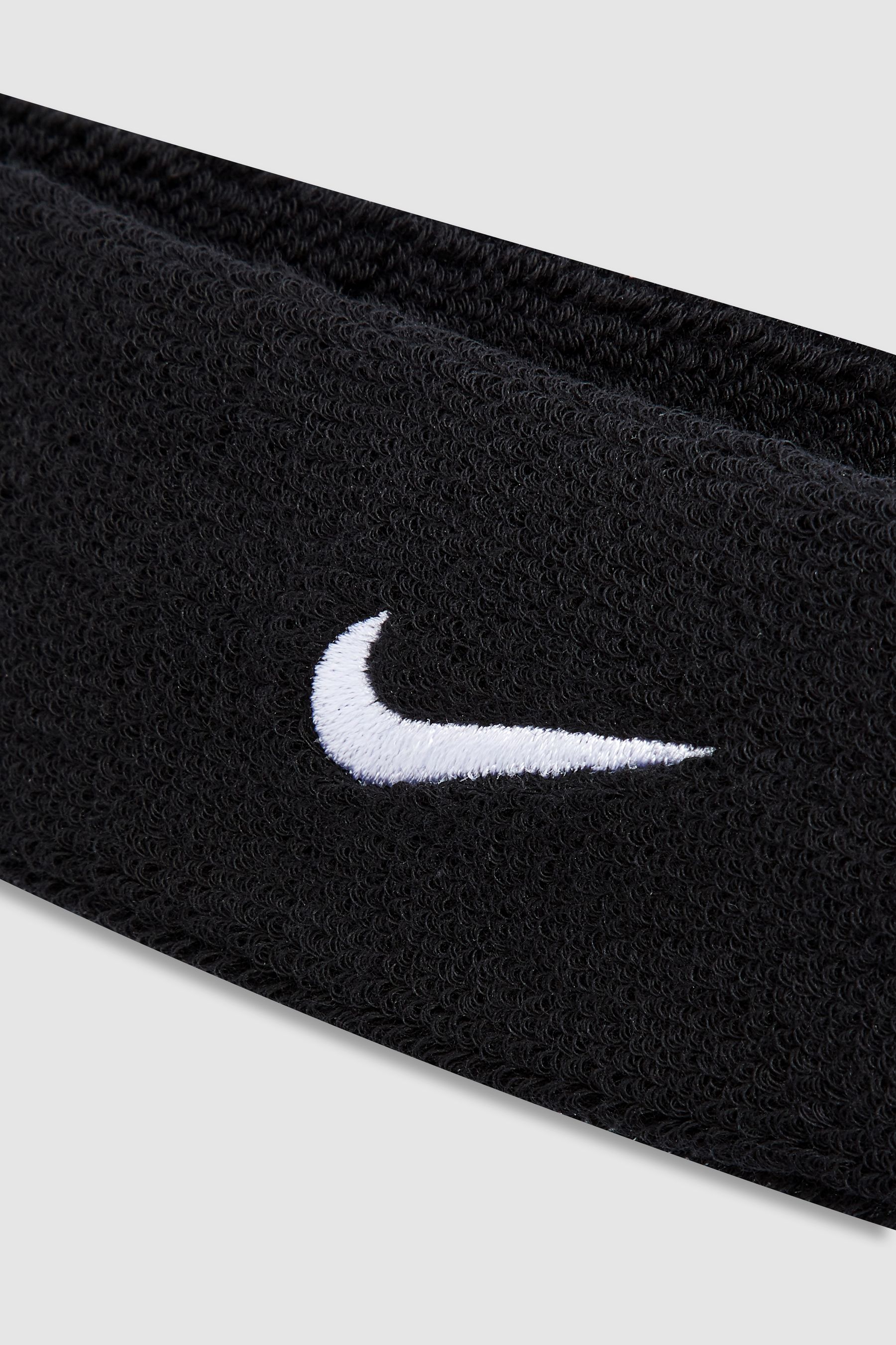 Nike swoosh headband black best sale