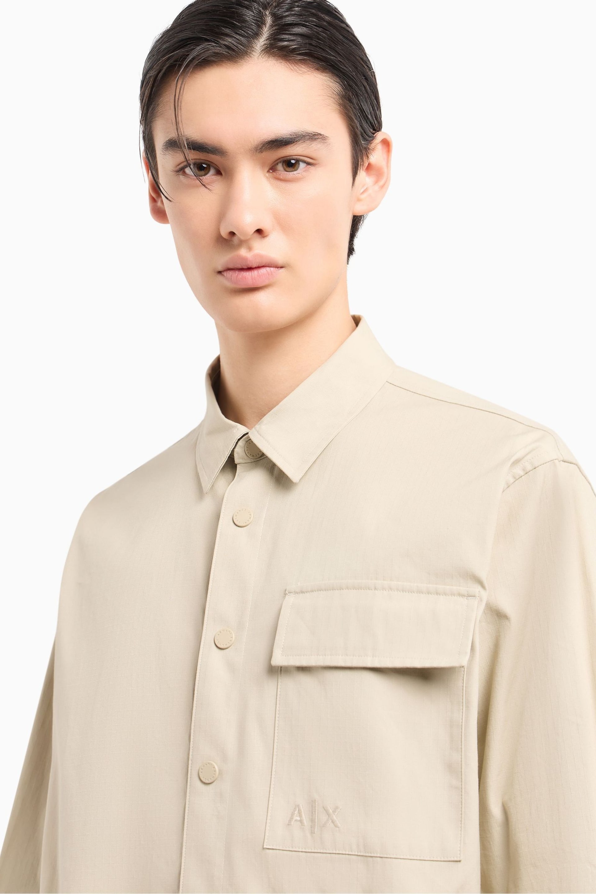 Armani Exchange Smart Overshirt - Image 3 of 6