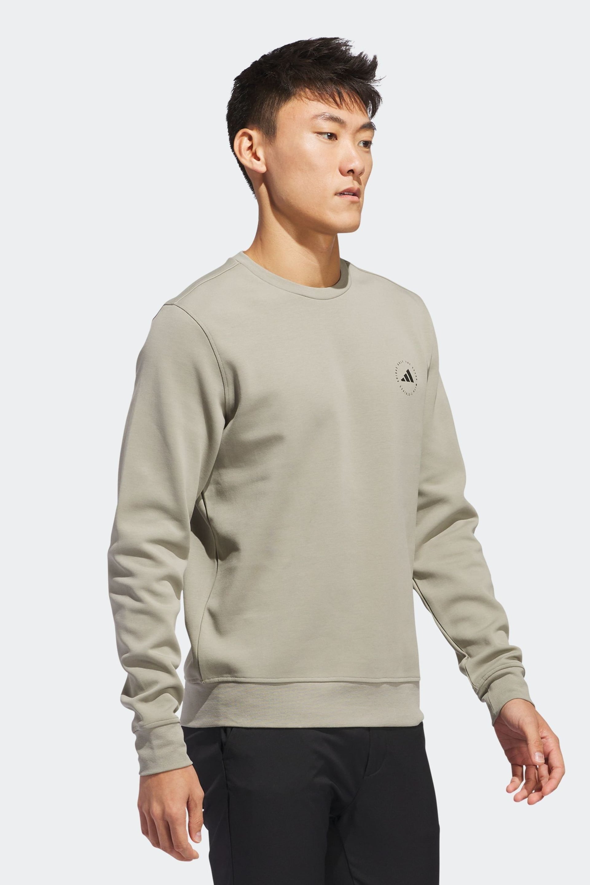 adidas Golf Pebble Crewneck Sweatshirt - Image 3 of 7