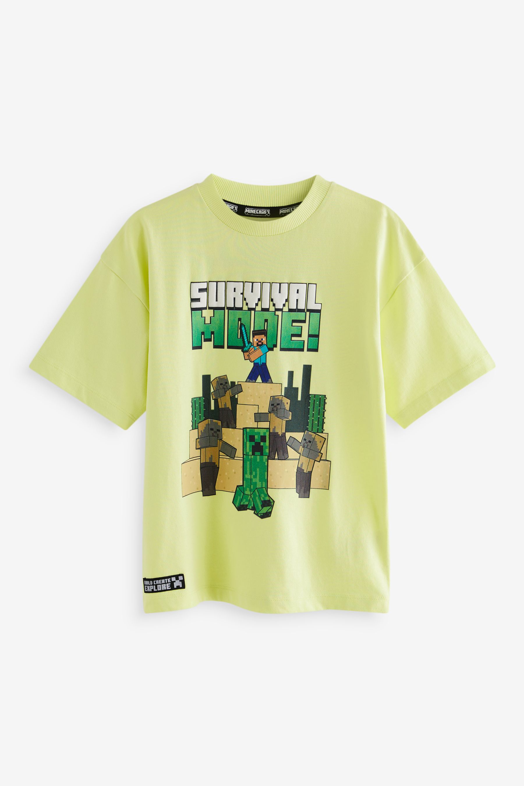 Magliette minecraft ovs on sale