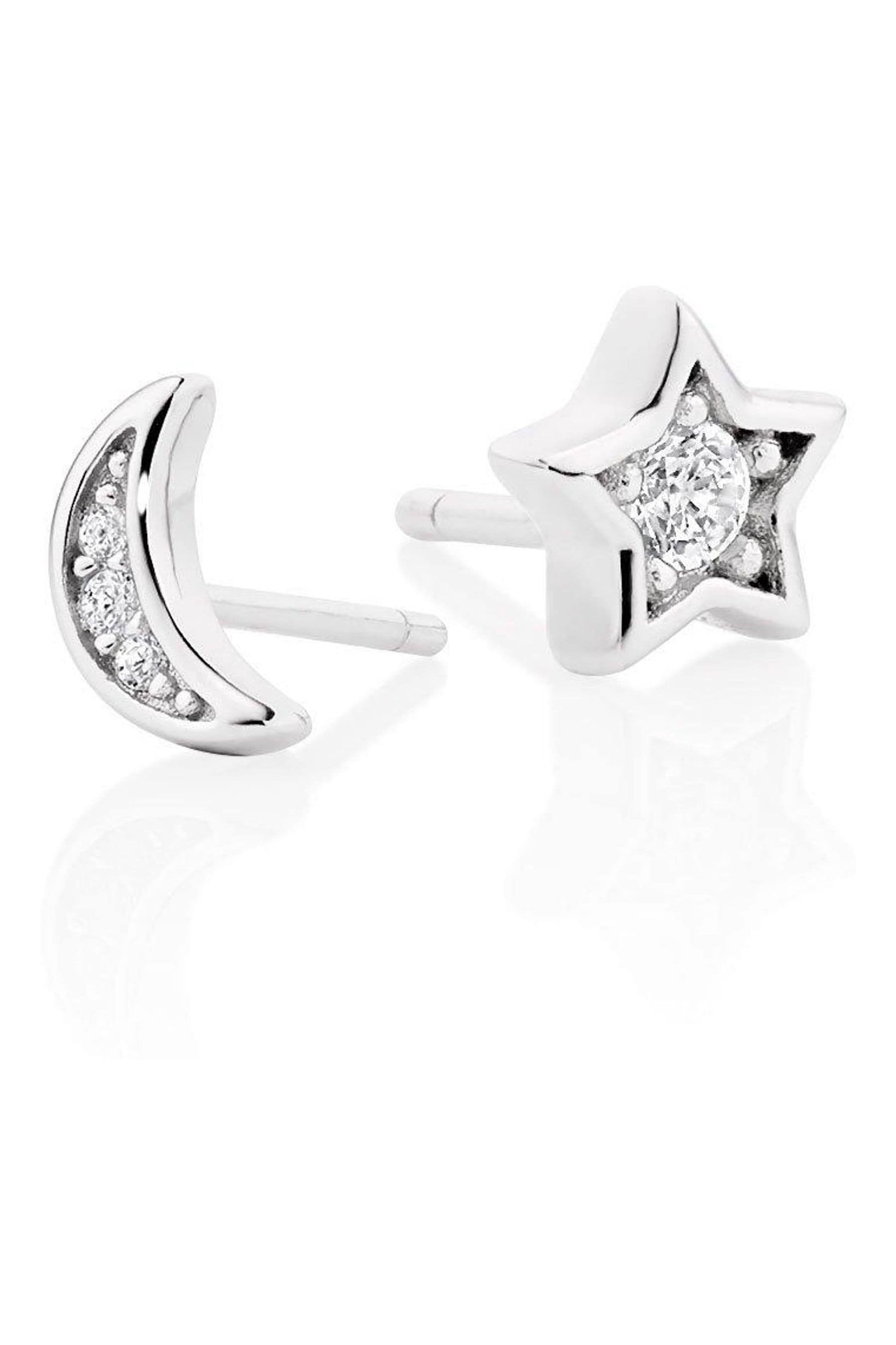 Beaverbrooks moon and star clearance earrings