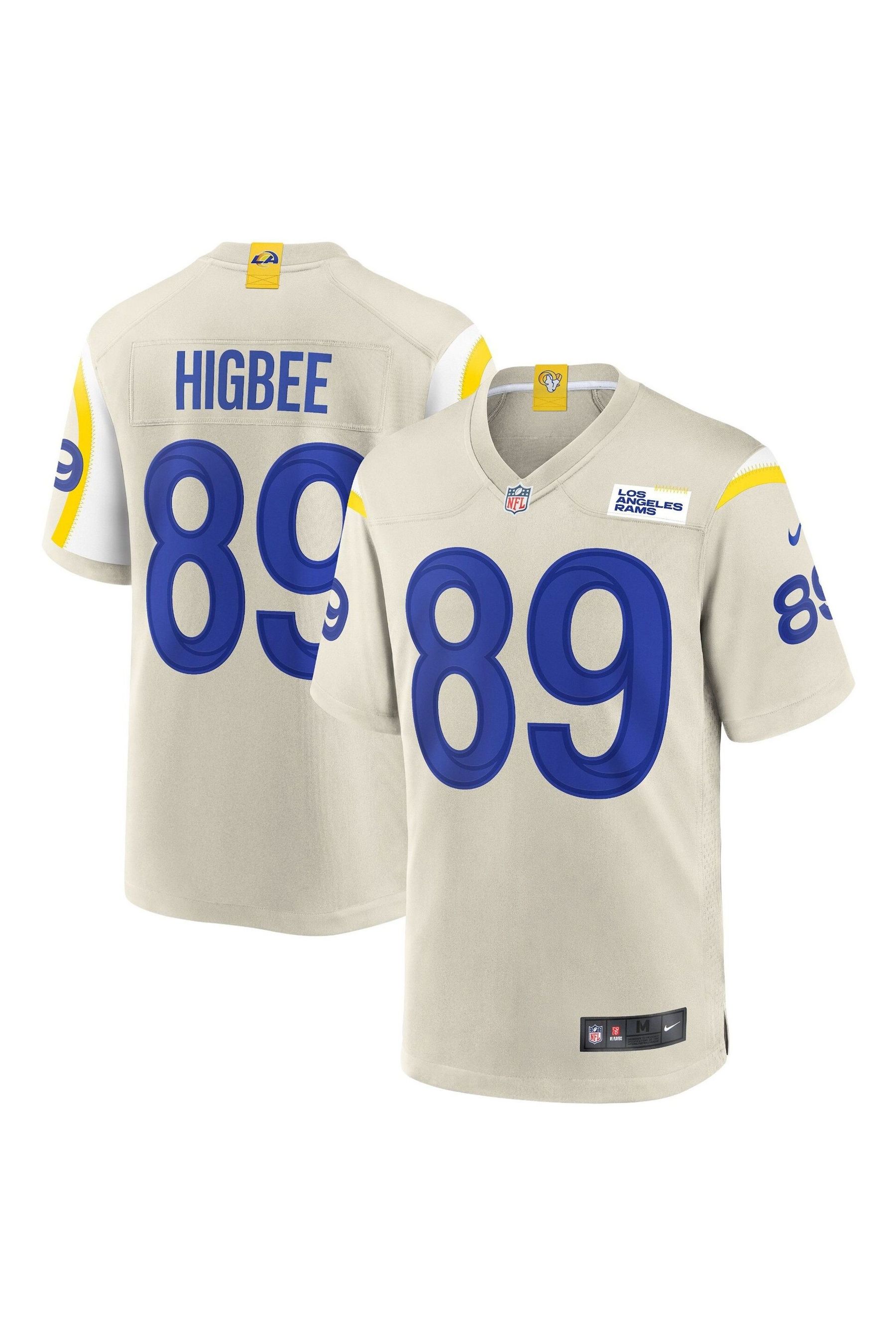 Buy Nike Brown NFL Los Angeles Rams Game Road Jersey Tyler Higbee from the Next UK online shop