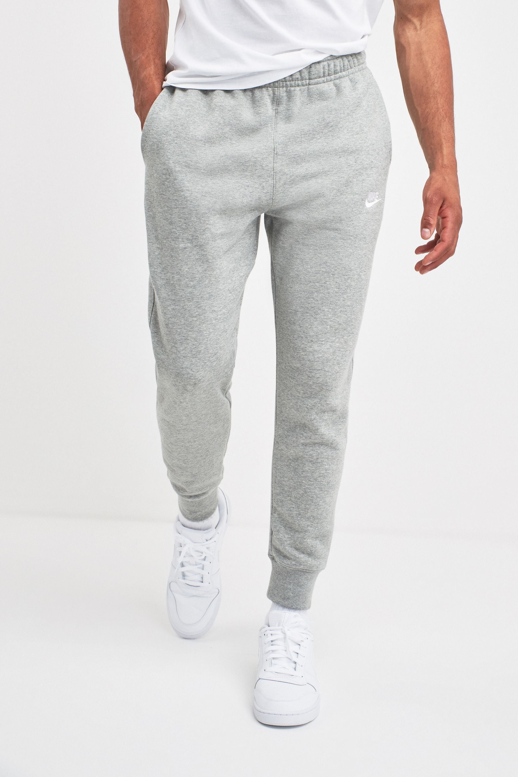 Buy Nike Grey Club Joggers from the Next UK online shop