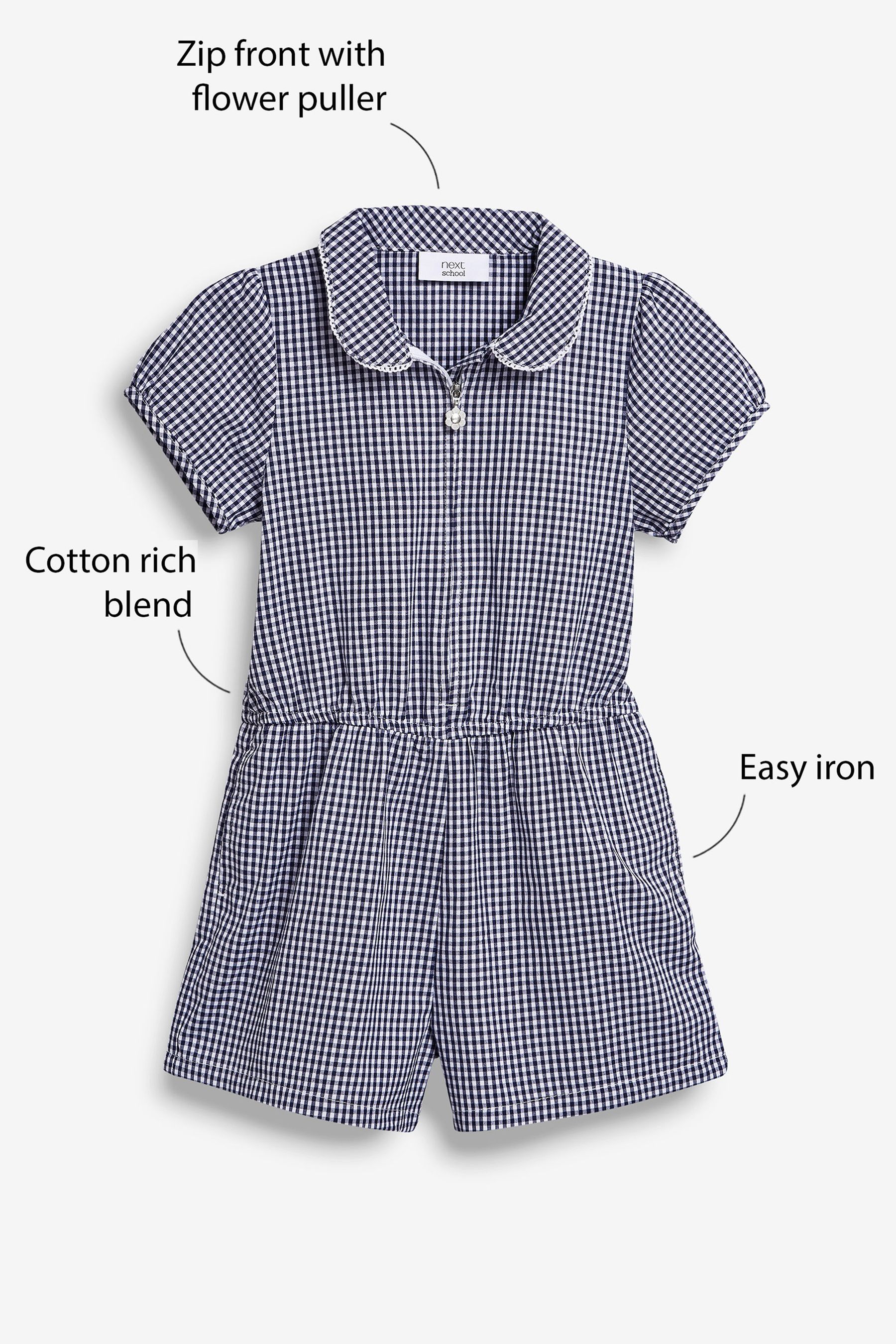 Next discount gingham playsuit