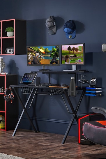 Virtuoso Black Ultimate Gaming Desk
