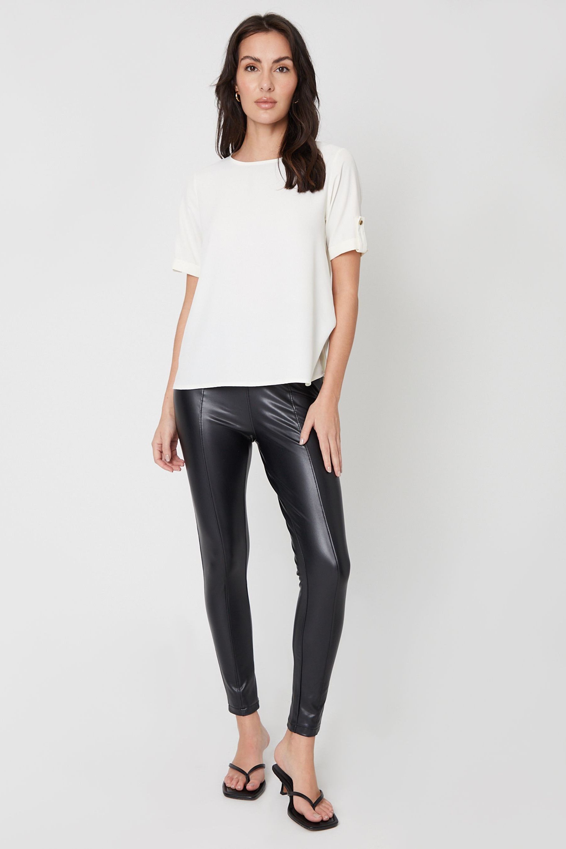Next pu leggings top