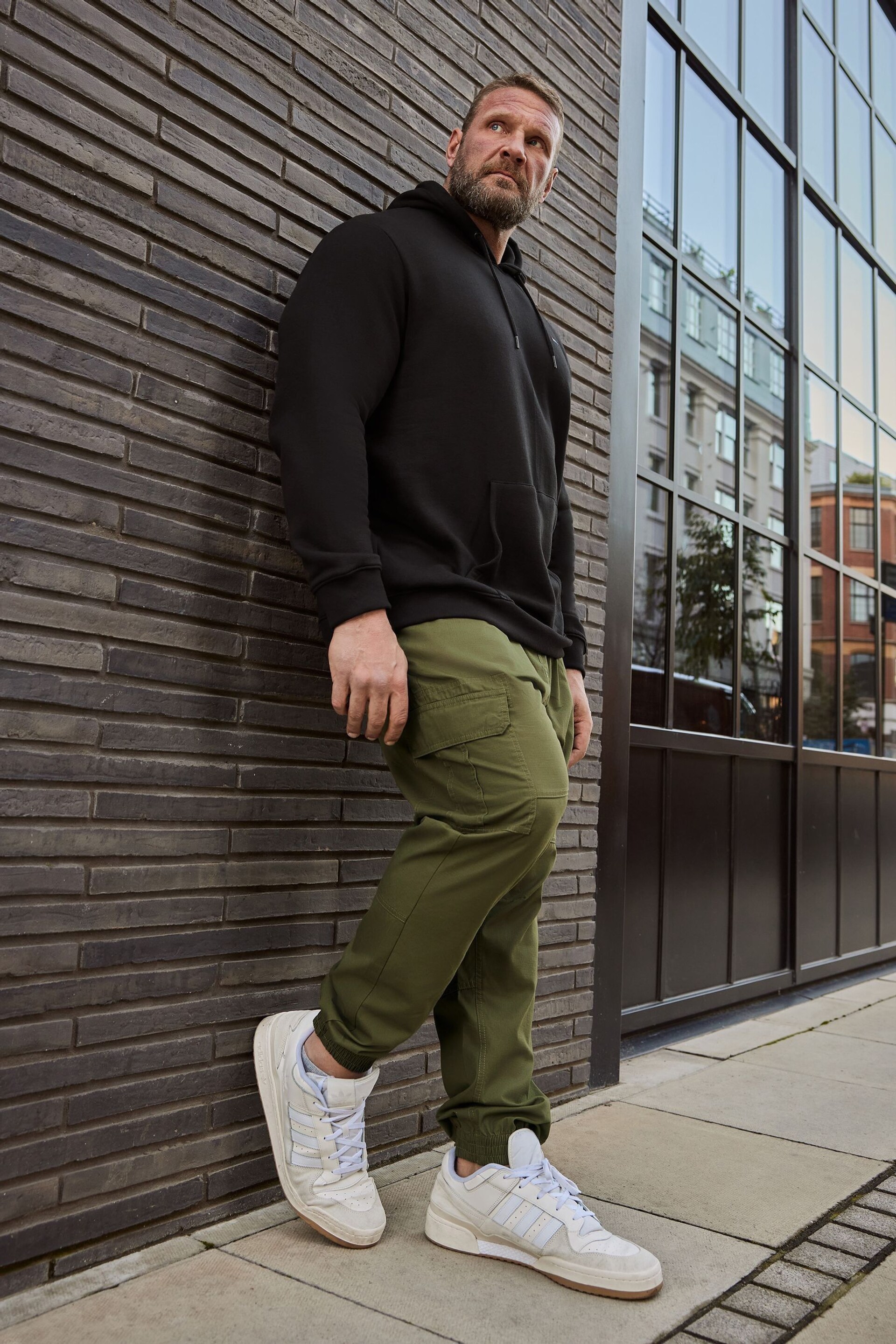 BadRhino Big & Tall Green Ripstop Cargo Trousers - Image 1 of 3