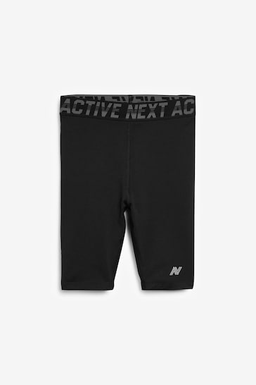 Black Base Layer Shorts (3-16yrs)