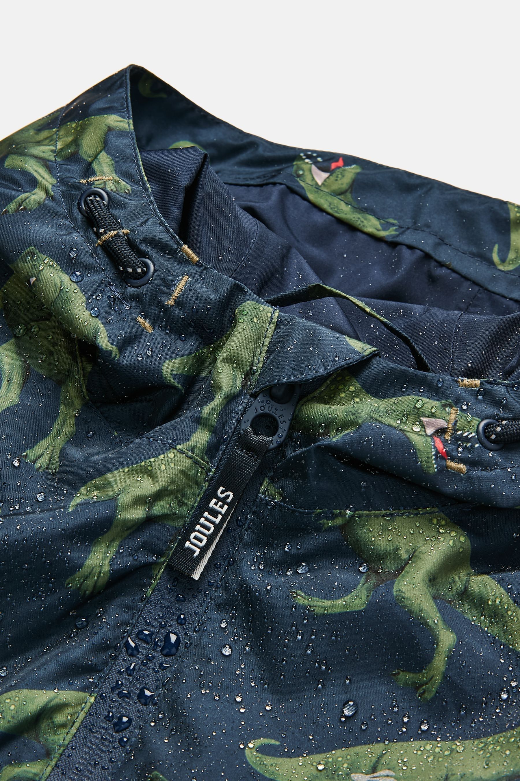 Joules dinosaur coat discount