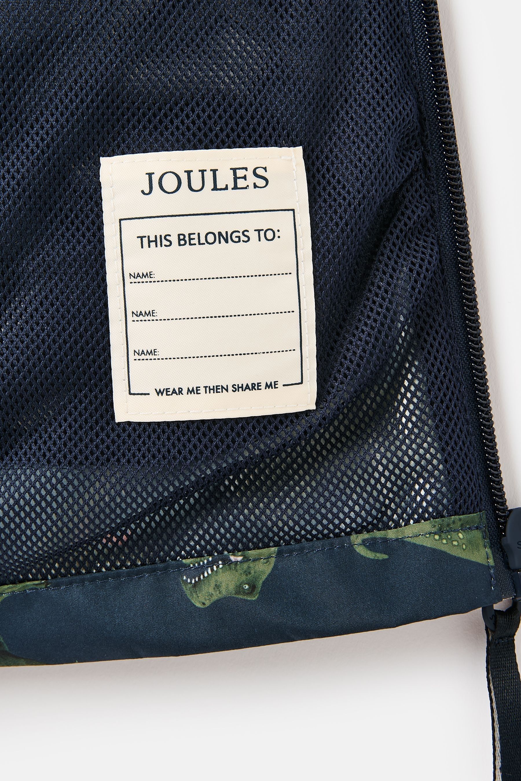 Buy Joules Boys Rainwell Navy Dinosaur Waterproof Raincoat With Hood from Next Canada
