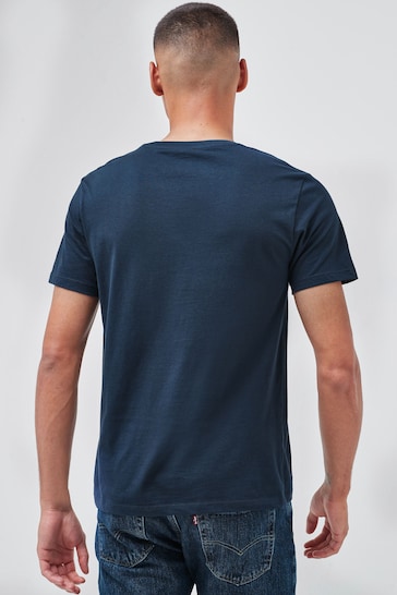 Levi's® Navy Blue Standard Housemark T-Shirt