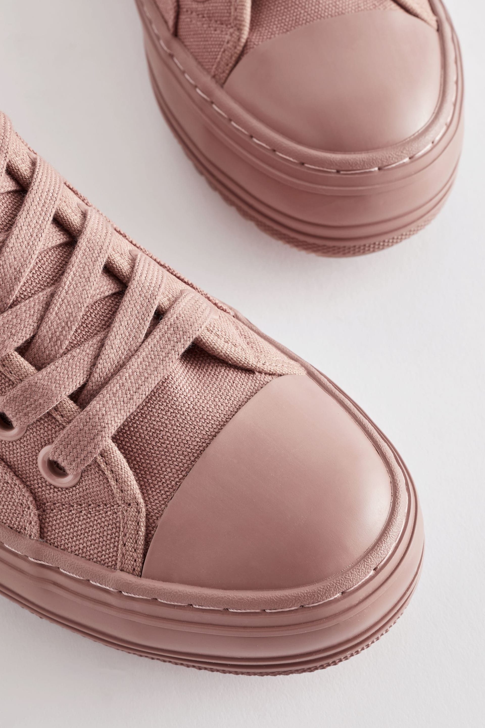 Rose Pink Forever Comfort® Chunky Baseball Trainers - Image 4 of 5