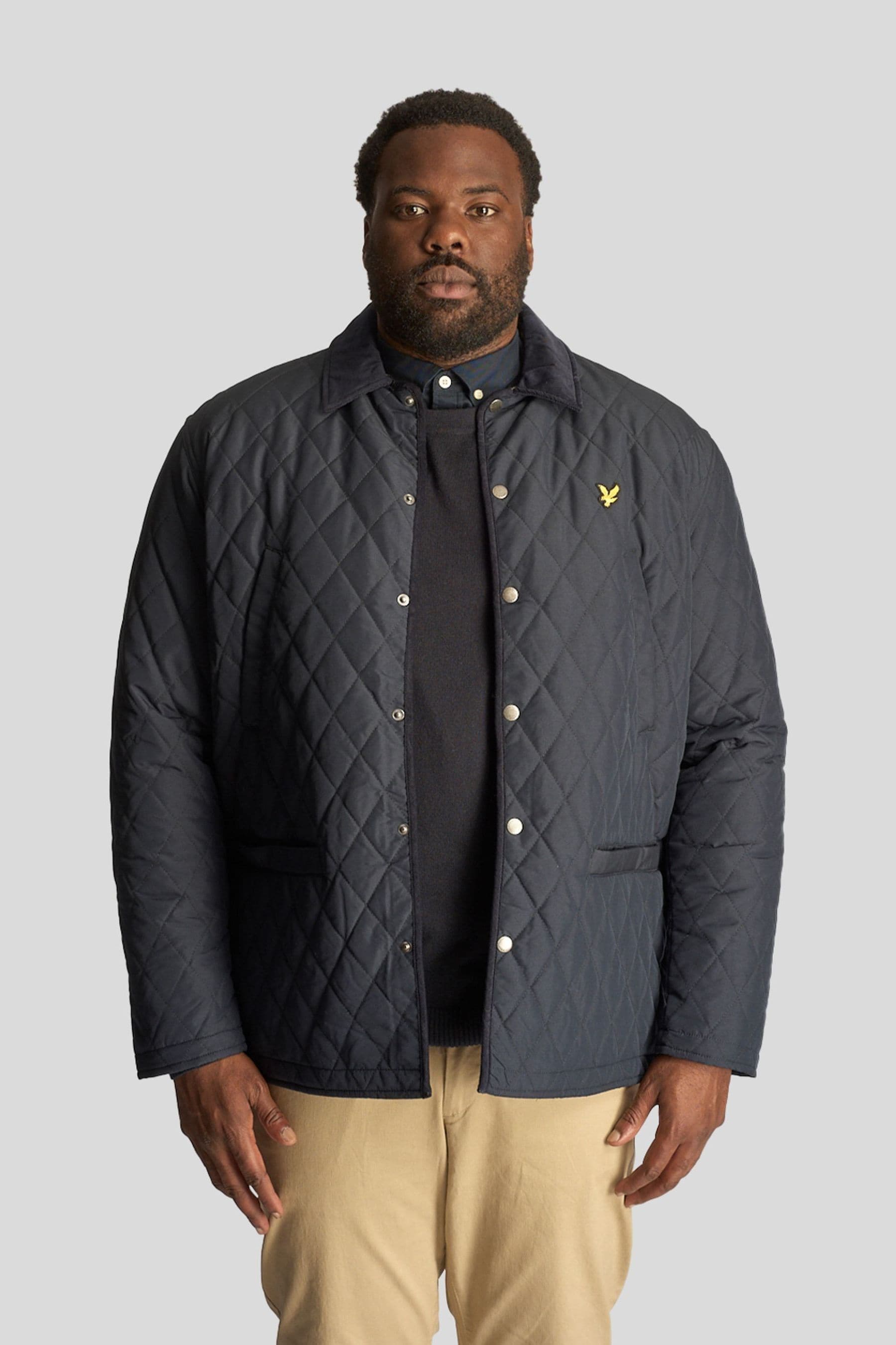 Plus quilted jacket sales