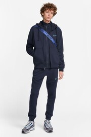 Nike Navy Sportswear Shoulder Blocking Hoodie - Image 2 of 7