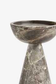 Natural Marble Effect Pillar Candle Holder - Image 5 of 6