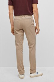 BOSS Natural Slim Fit Stretch Cotton Gabardine Chinos - Image 2 of 5