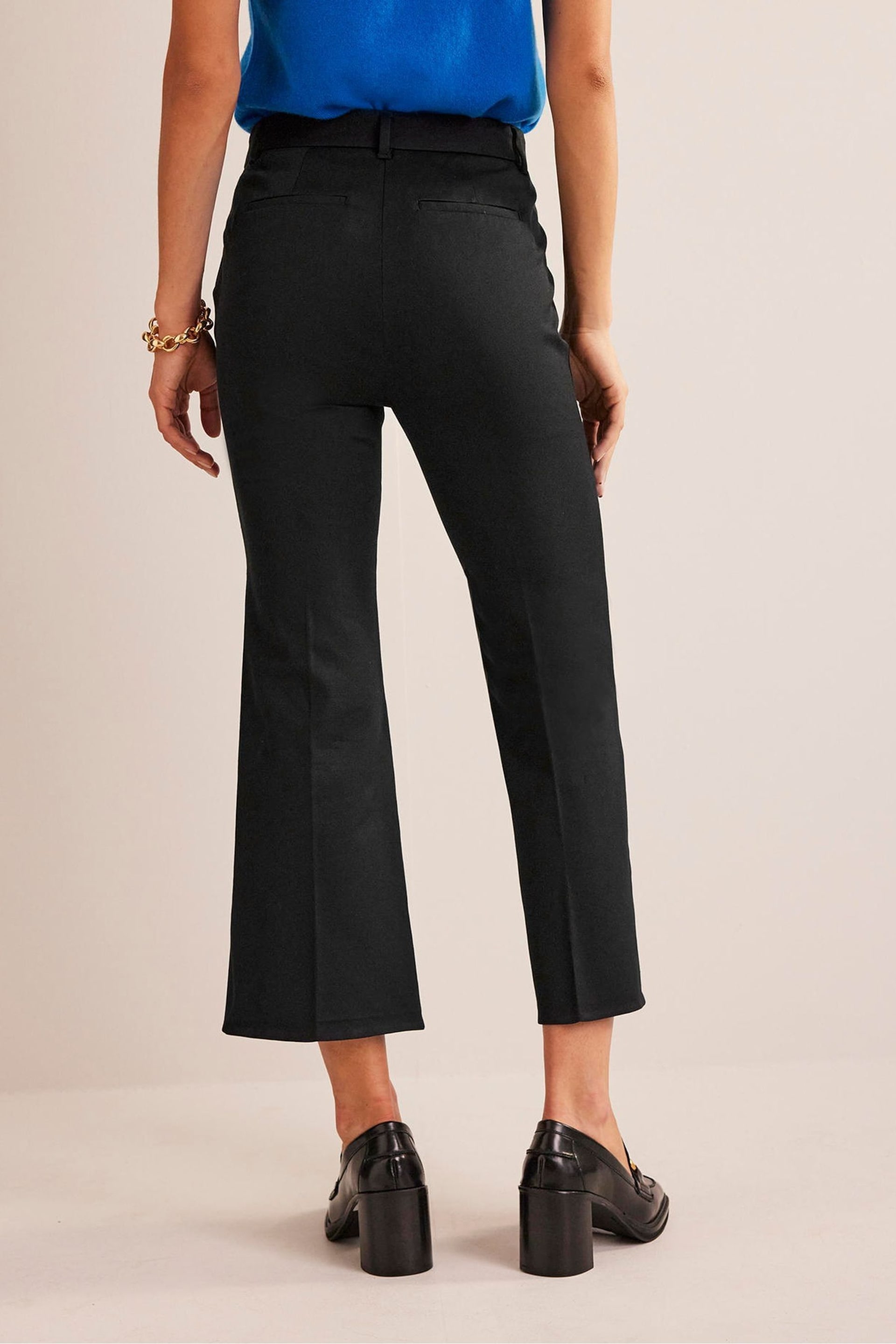 Boden Black Chelsea Bi-Stretch Trousers - Image 2 of 4