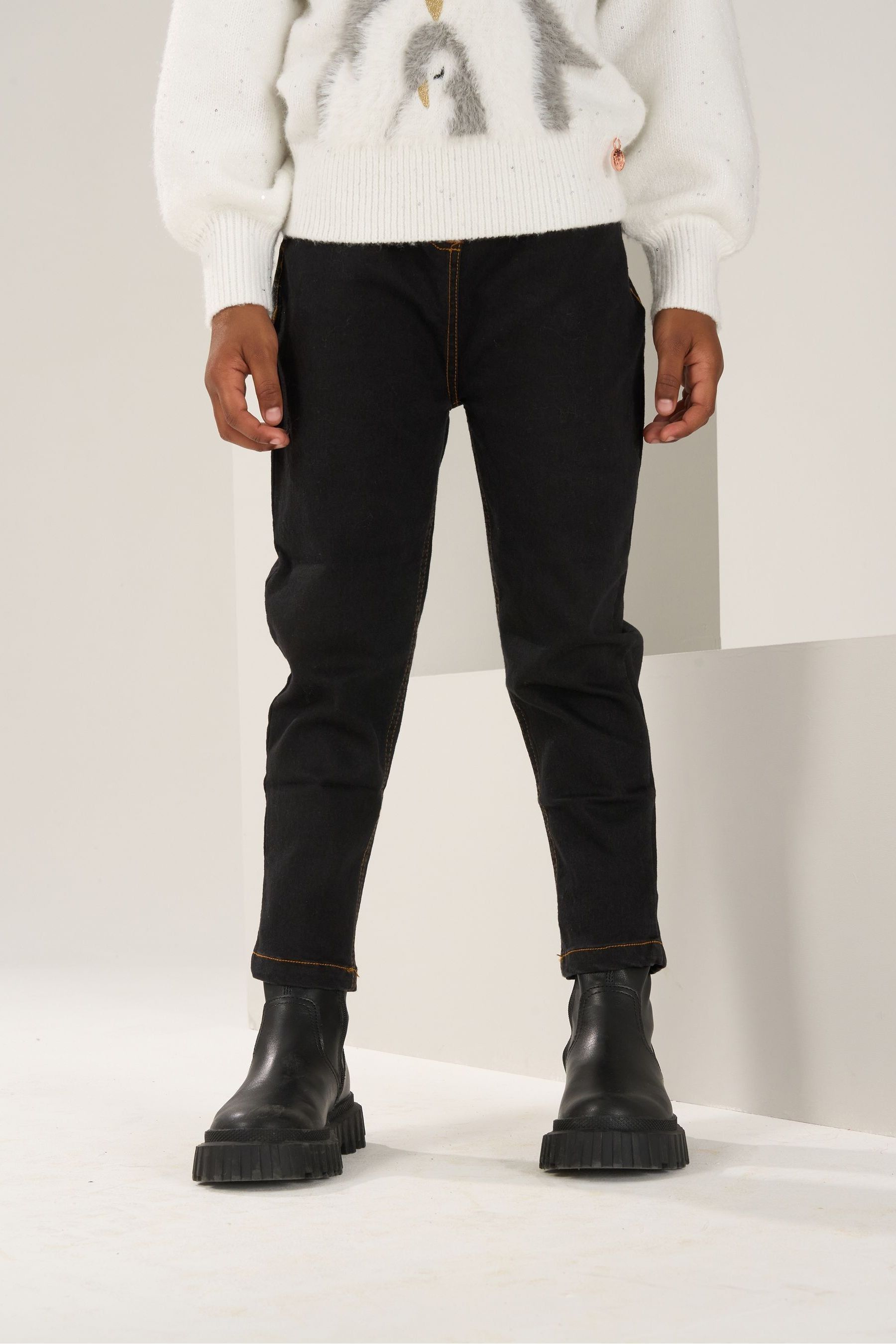 Angel Rocket Black Denim Jeggings
