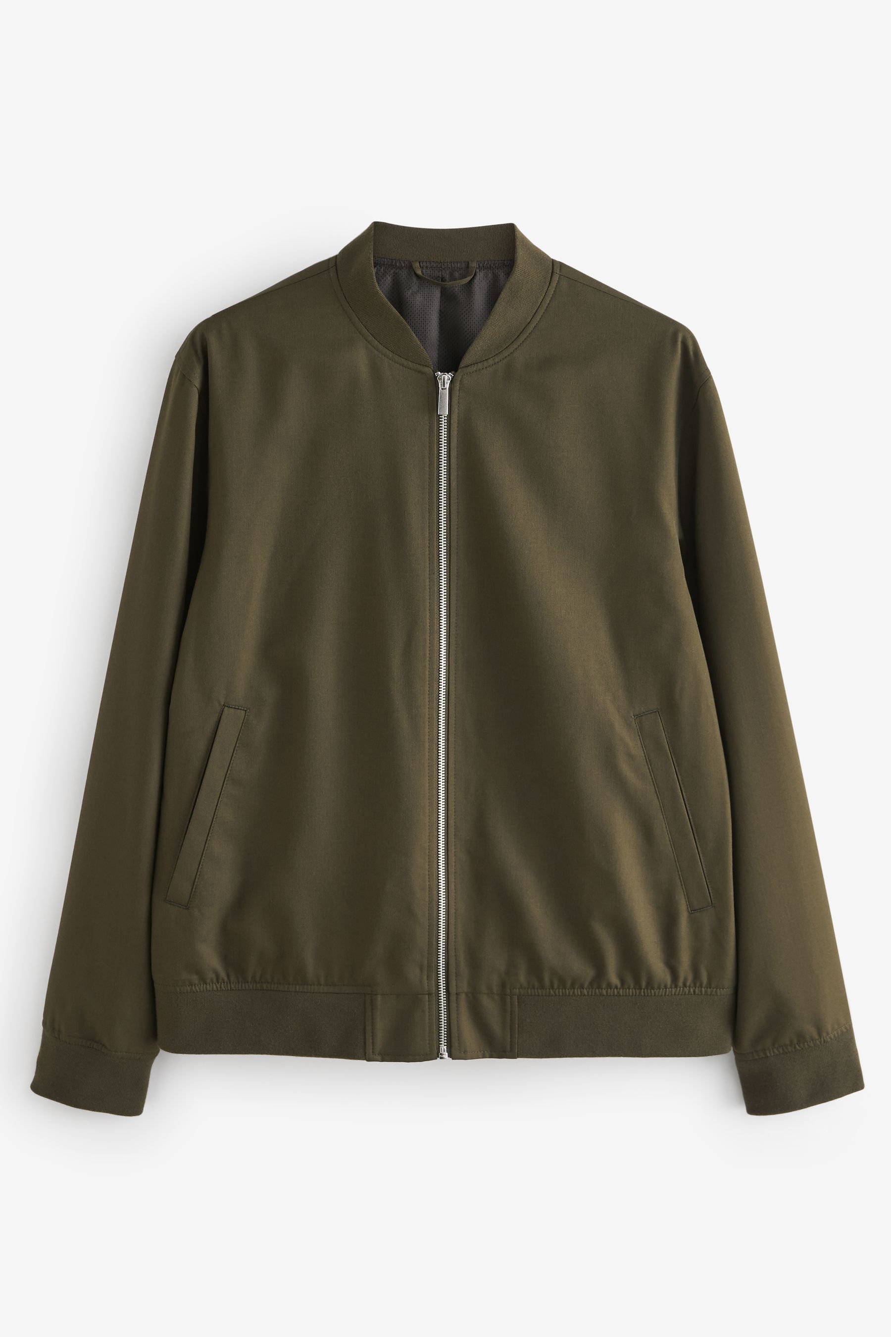 Buy Khaki Green Smart Bomber Jacket from Next Luxembourg