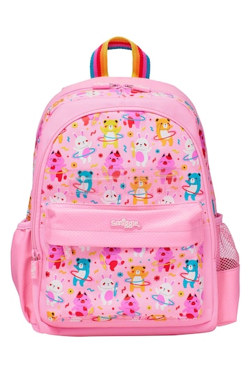 Smiggle Pink Junior Lets Play ID Backpack