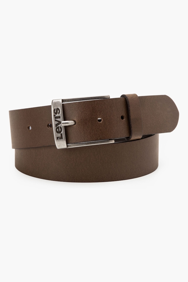 Levi's® Brown Leather Duncan Belt - Image 1 of 3