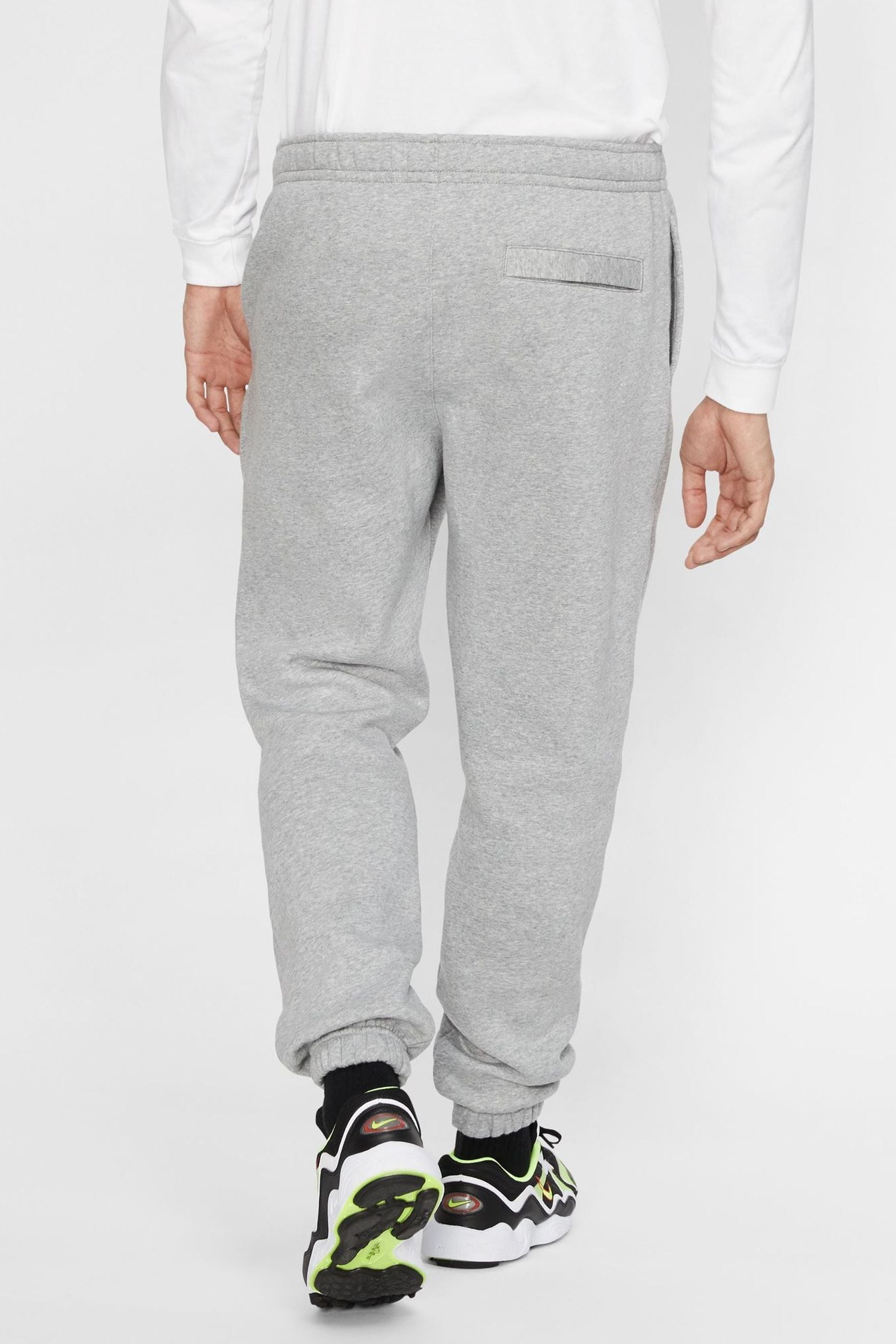 Buy Nike Light Grey Club Cuffed Joggers from Next Netherlands