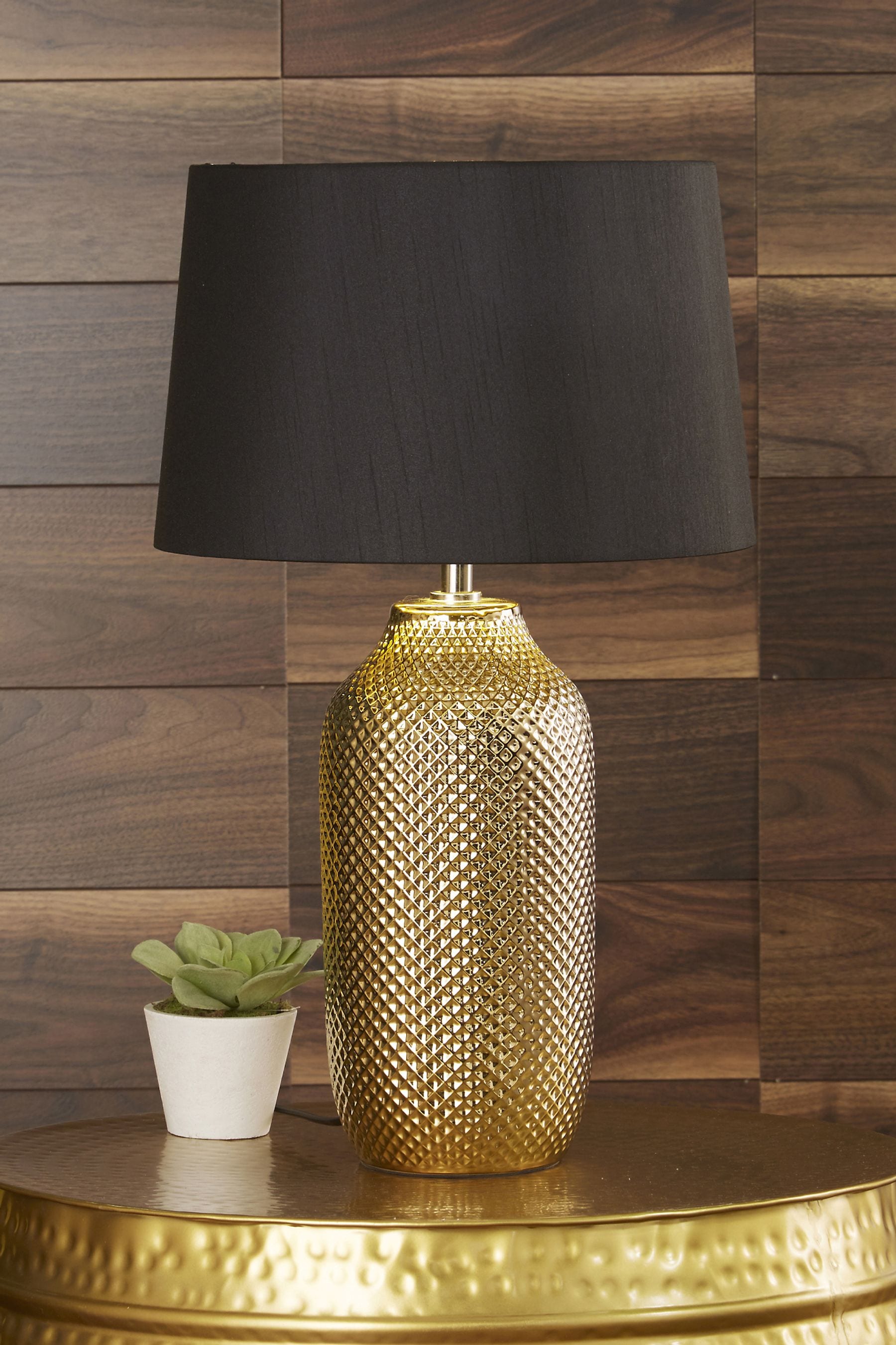 Next table sale lamps gold