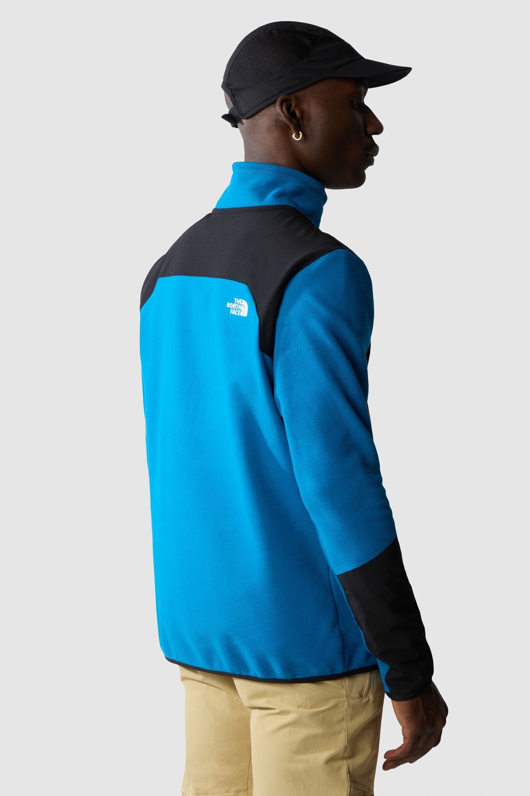 Buy The North Face Blue Glacier Pro 1 4 Zip Fleece from Next Canada