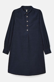 Joules Maple Navy Corduroy Shirt Dress - Image 6 of 6