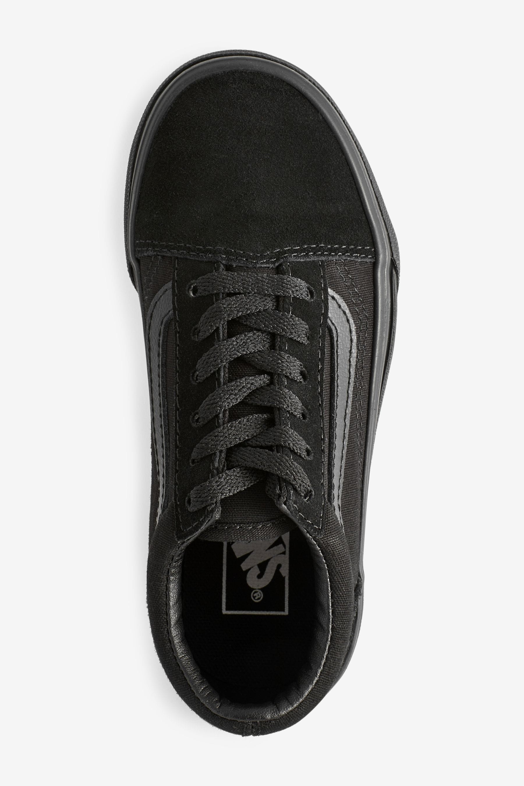 Leather vans boys shop