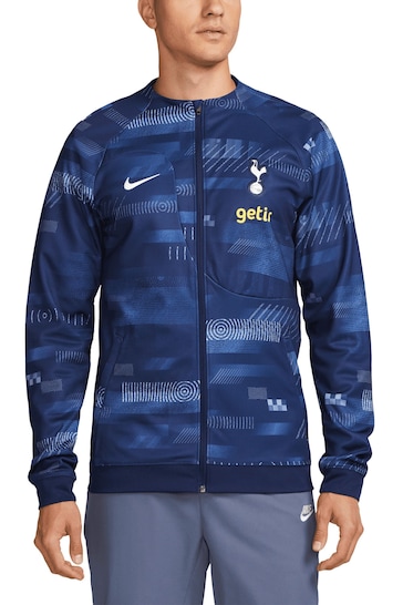 Nike Blue Tottenham Hotspur Academy Pro Anthem Jacket Kids