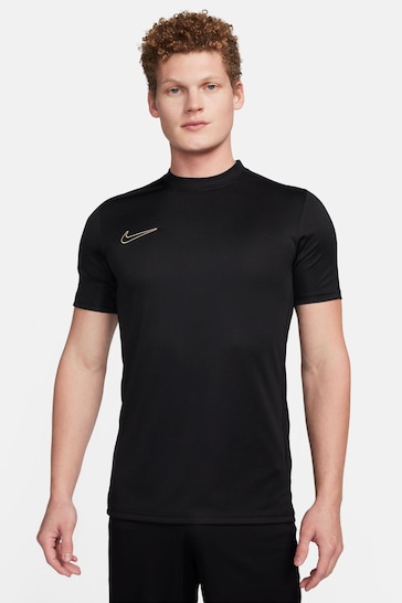 Nike Black/Grey Dri-FIT Academy Training T-Shirt