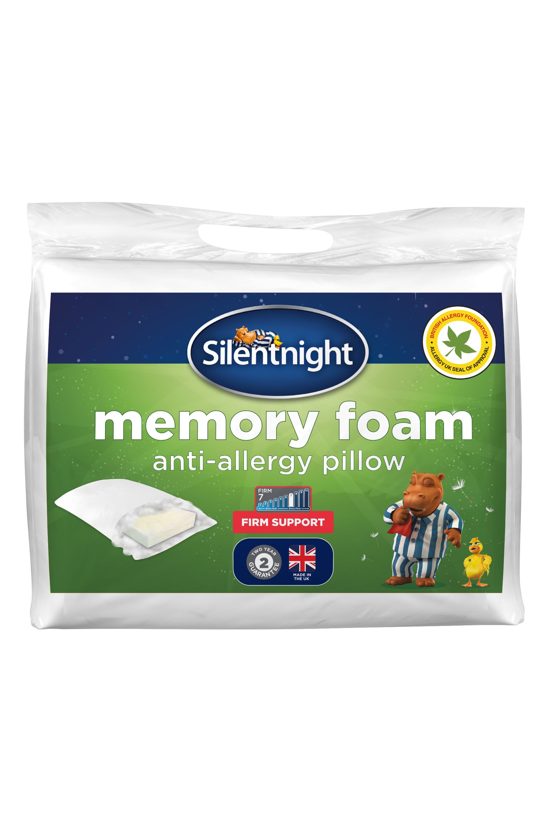 Memory foam pillow allergy sales