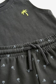 Charcoal Grey Vest and Shorts Set (3mths-7yrs) - Image 7 of 7