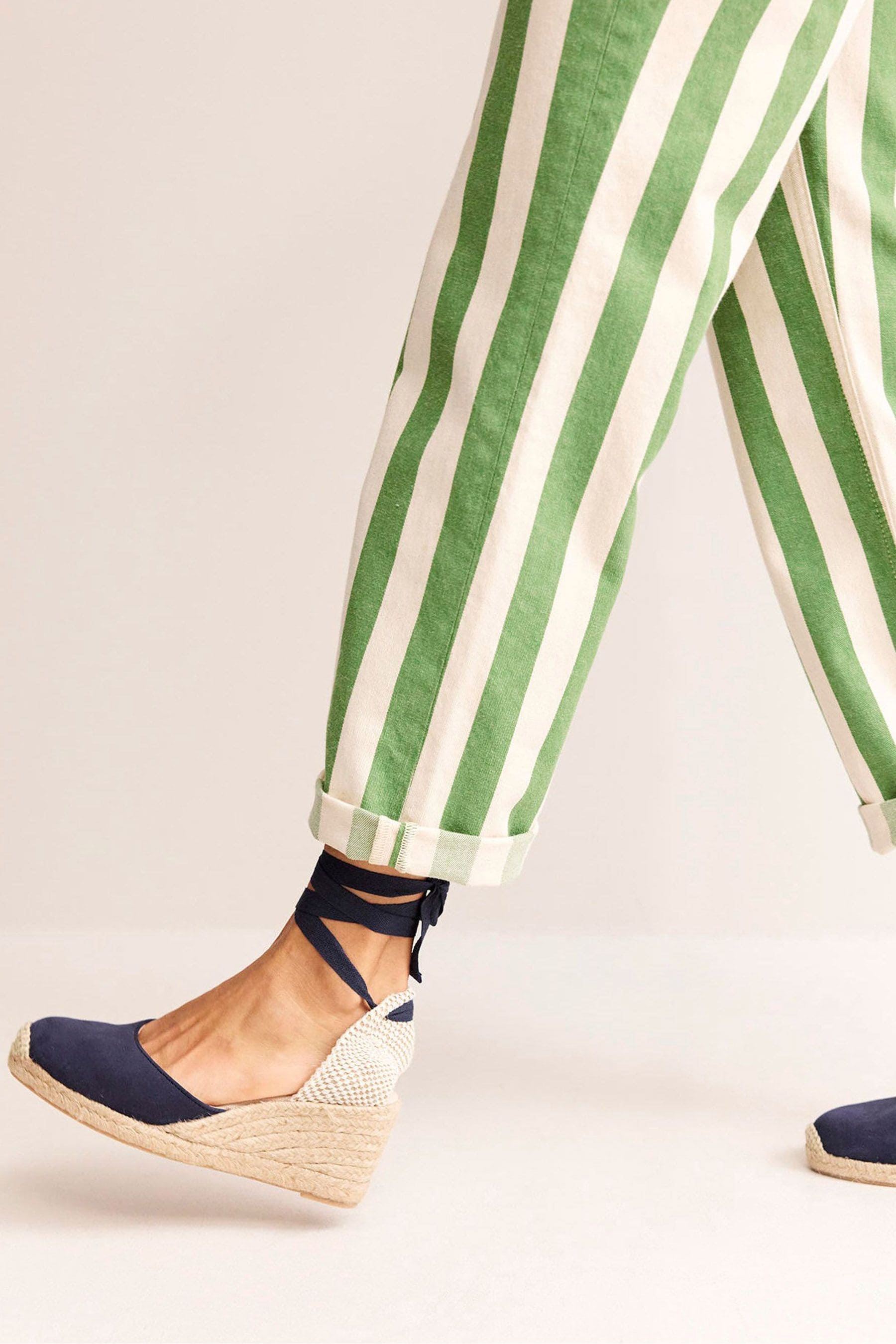 Buy Boden Blue Cassie Espadrille Wedges from Next Ukraine