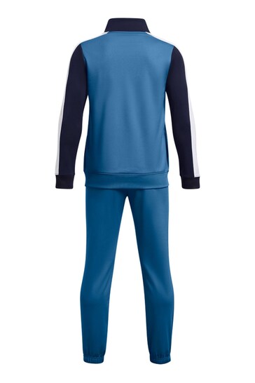 Under Armour Blue/Black Knit Tracksuit