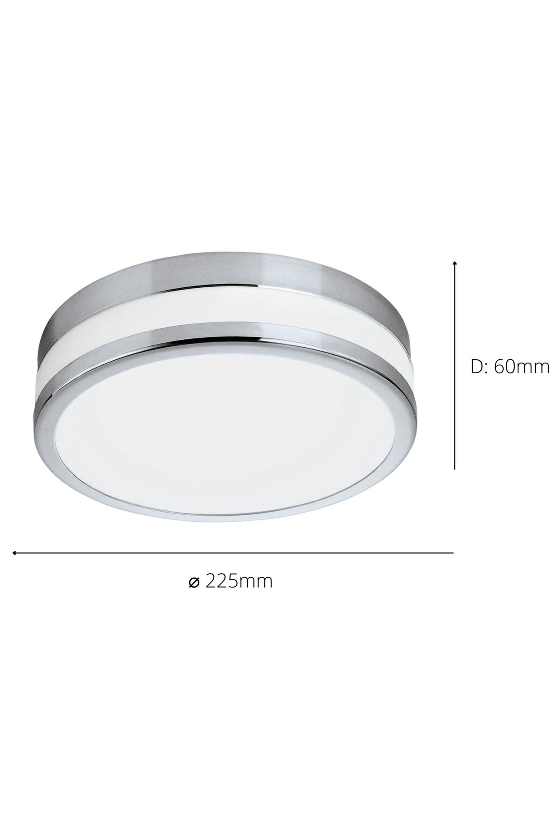 Eglo palermo led chrome new arrivals