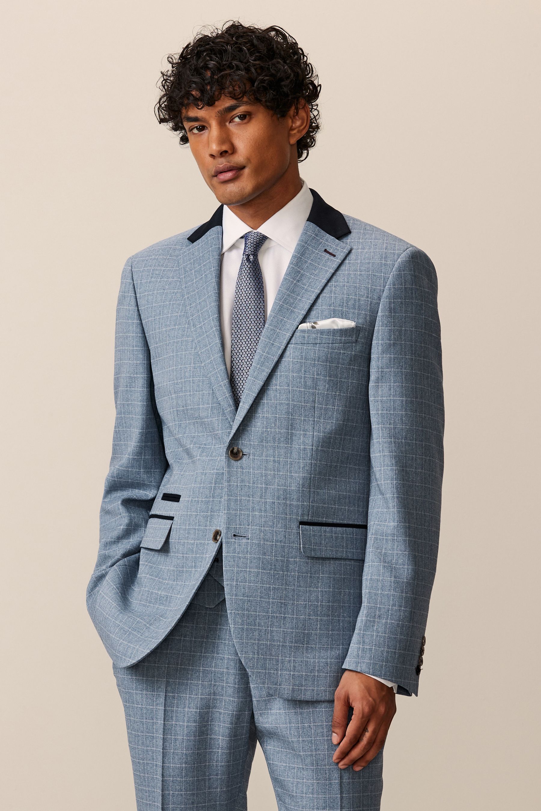 Light blue dress jacket shop