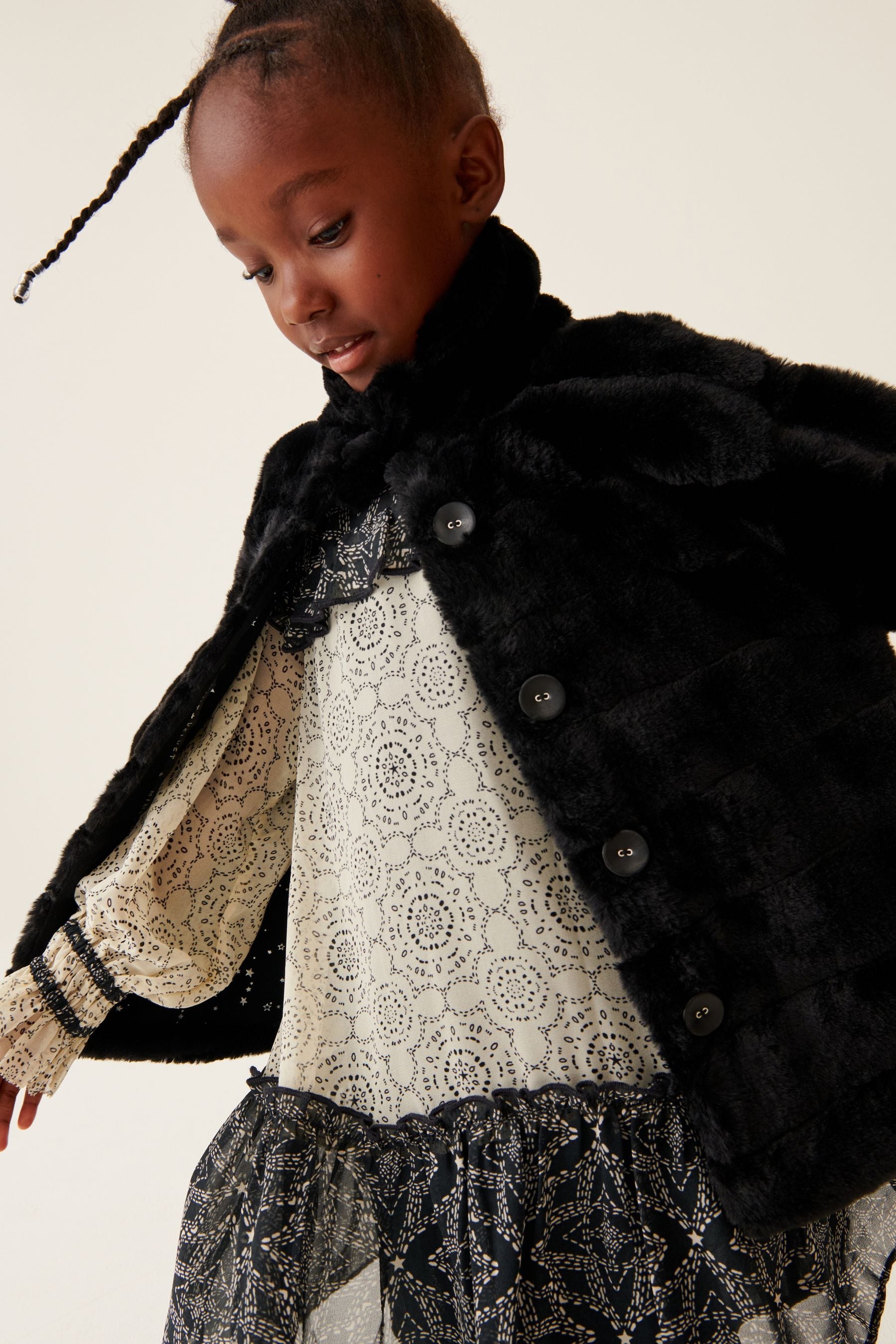 Mint velvet discount faux fur jacket