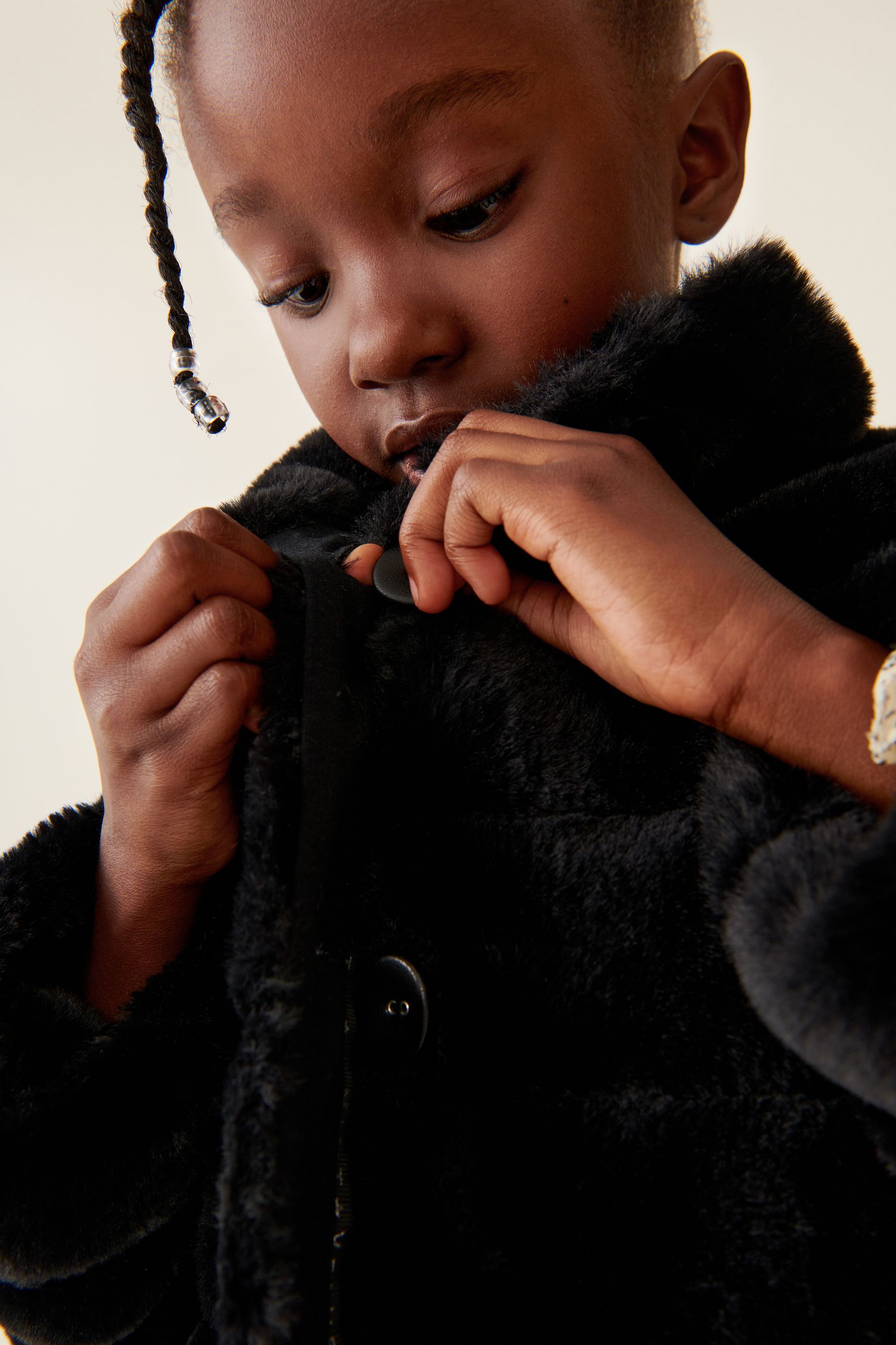 Buy Mint Velvet Black Faux Fur Jacket from the Next UK online shop