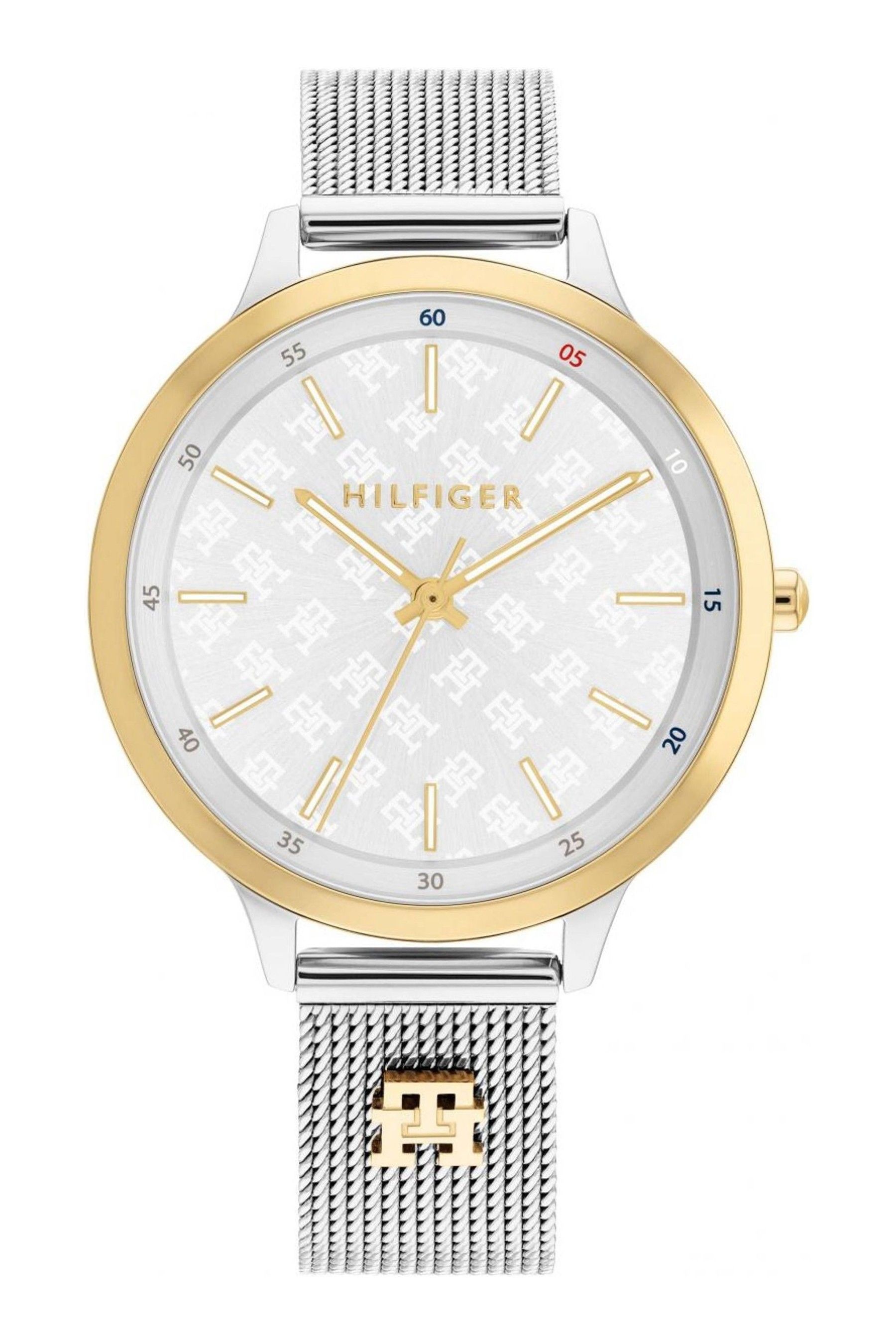 Buy Tommy Hilfiger Silver Tone Ladies Iris Casual Watch from the Next UK online shop