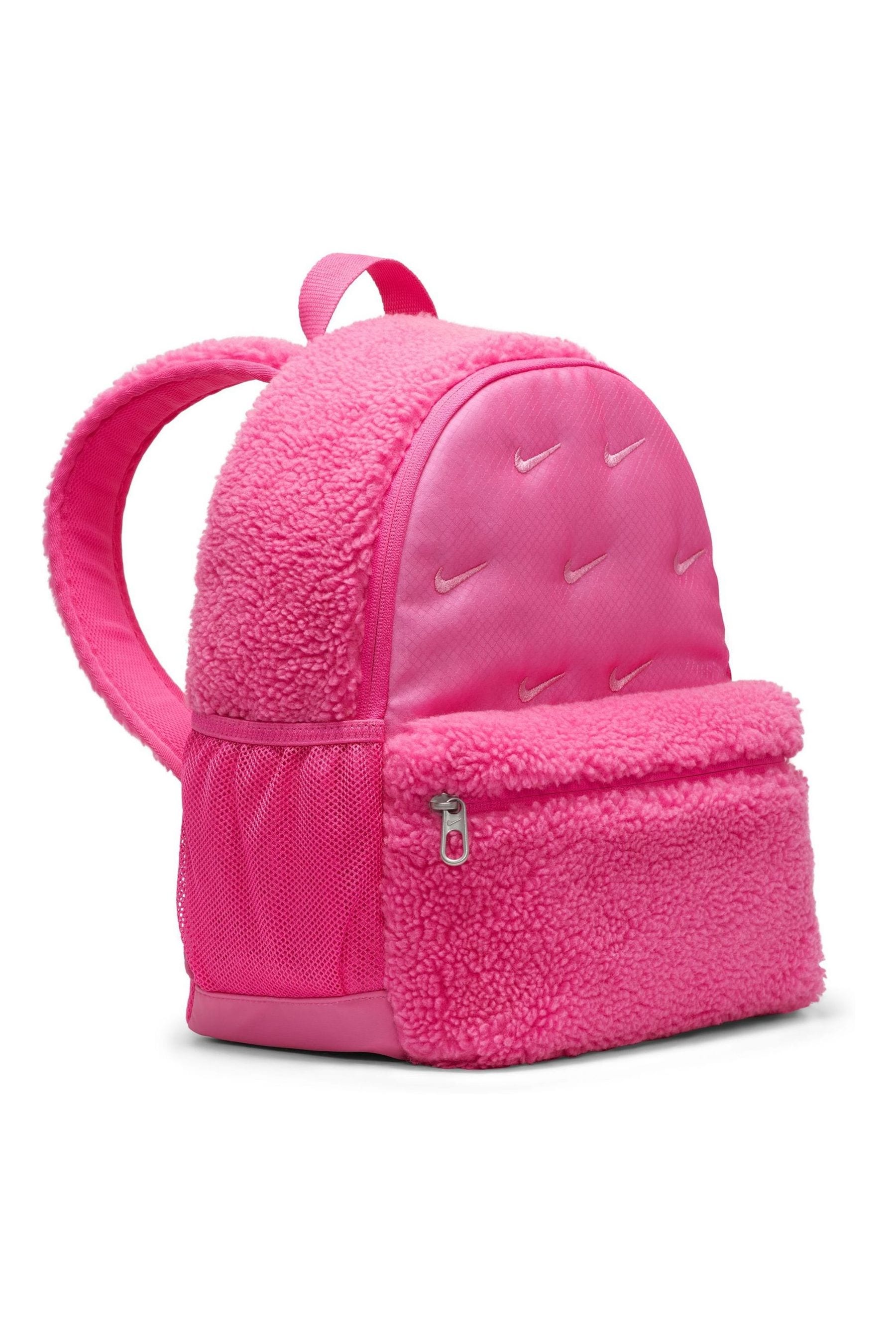 Buy Nike Pink Brasilia JDI Borg Backpack from Next Luxembourg