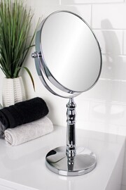 Showerdrape Chrome Vanity Mirror Round 5x Magnification Reversable Rho - Image 1 of 2