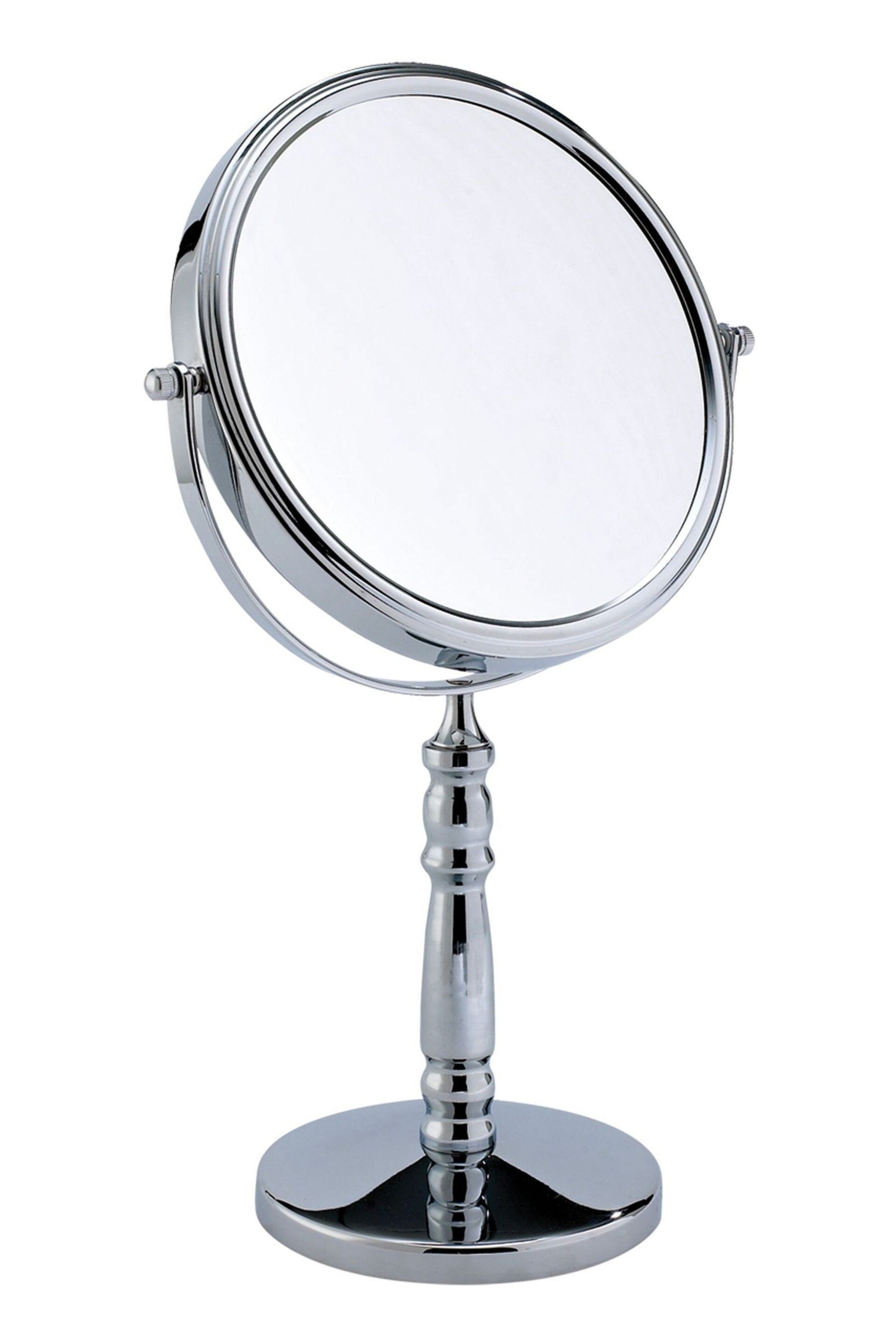 Showerdrape Chrome Vanity Mirror Round 5x Magnification Reversable Rho - Image 2 of 2