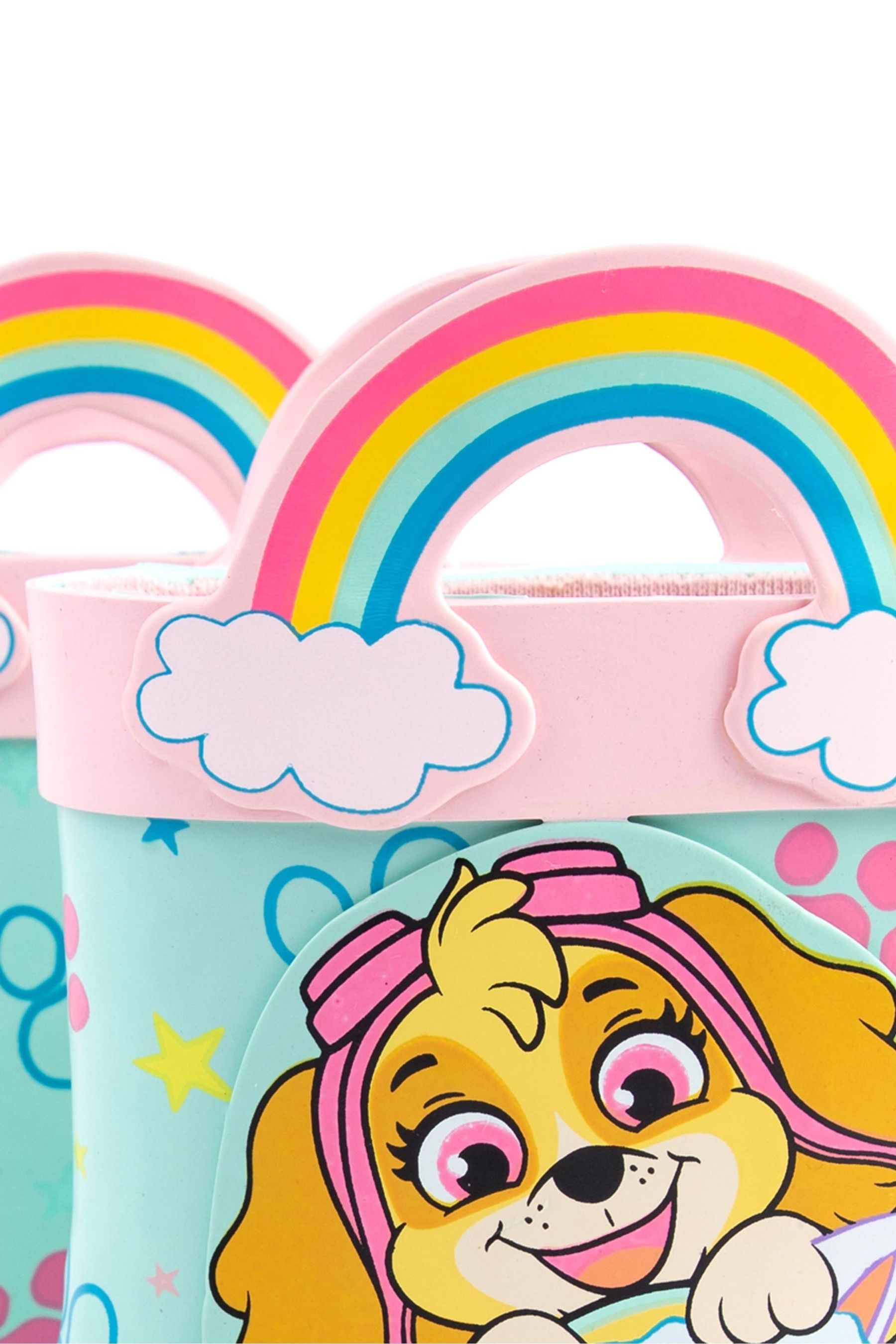 Buy Vanilla Underground Blue Paw Patrol Girls Skye Everest Wellington Boots with Handles from Next Lithuania