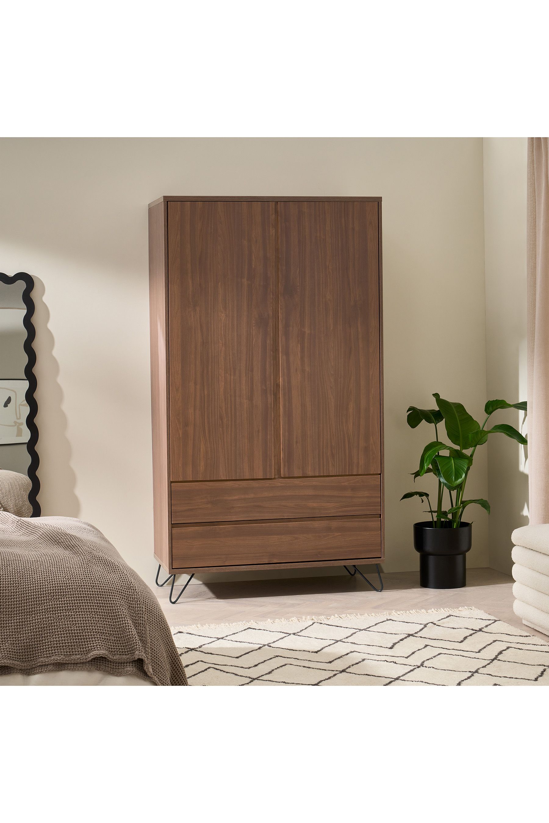 MADE.COM Wood Elona Wardrobe