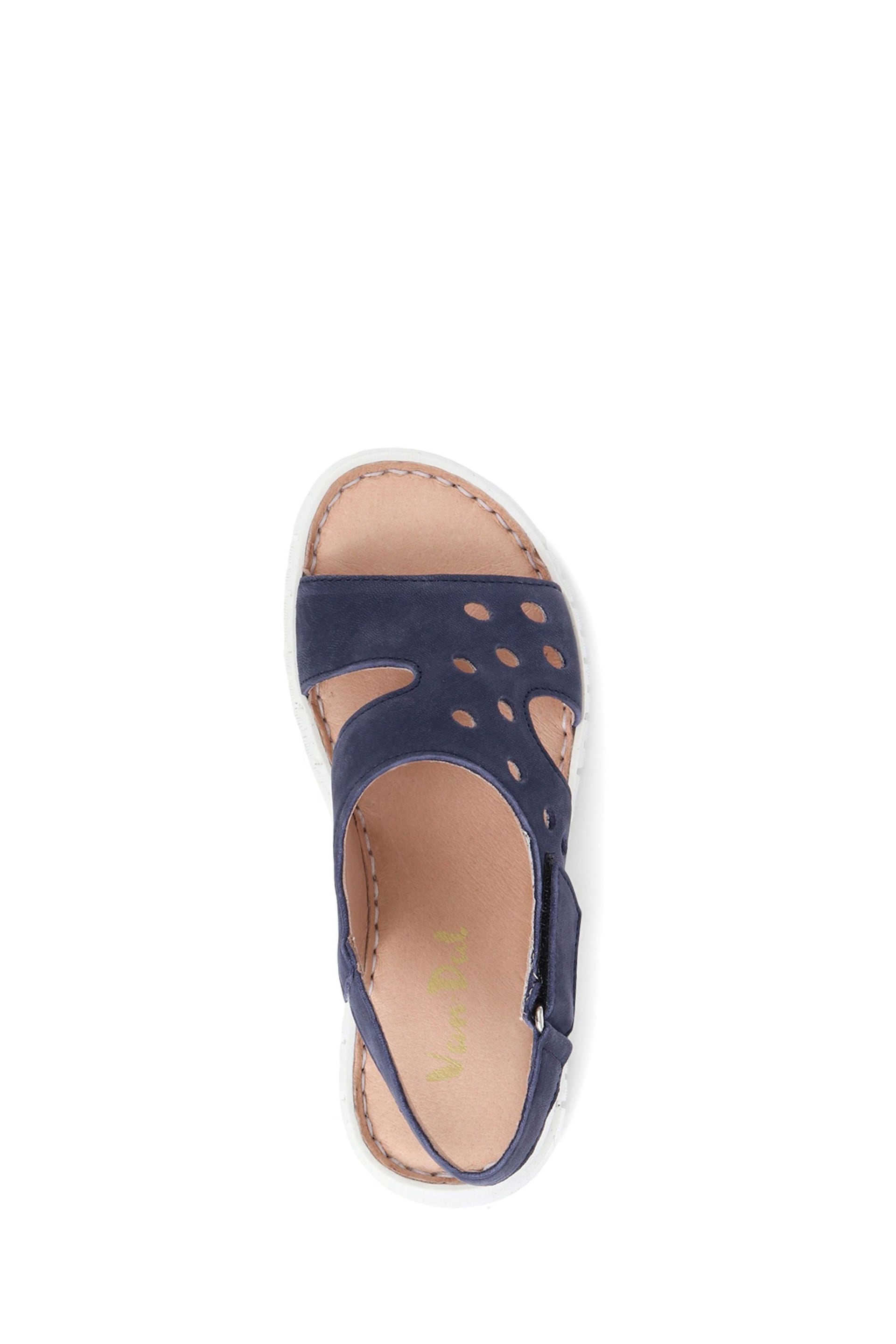Van Dal Leather Platform Sandals - Image 4 of 5