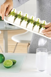 Joseph Joseph White Quicksnap Plus Easy Release Ice Cube Tray - Image 3 of 4