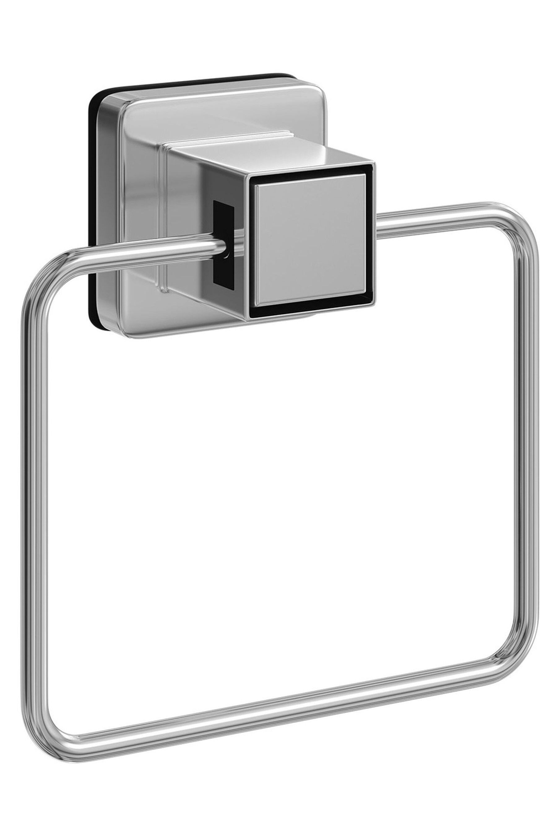 Chrome towel ring square 2025